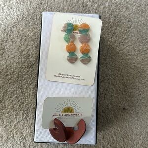 Nice earrings - 2 for the price of one